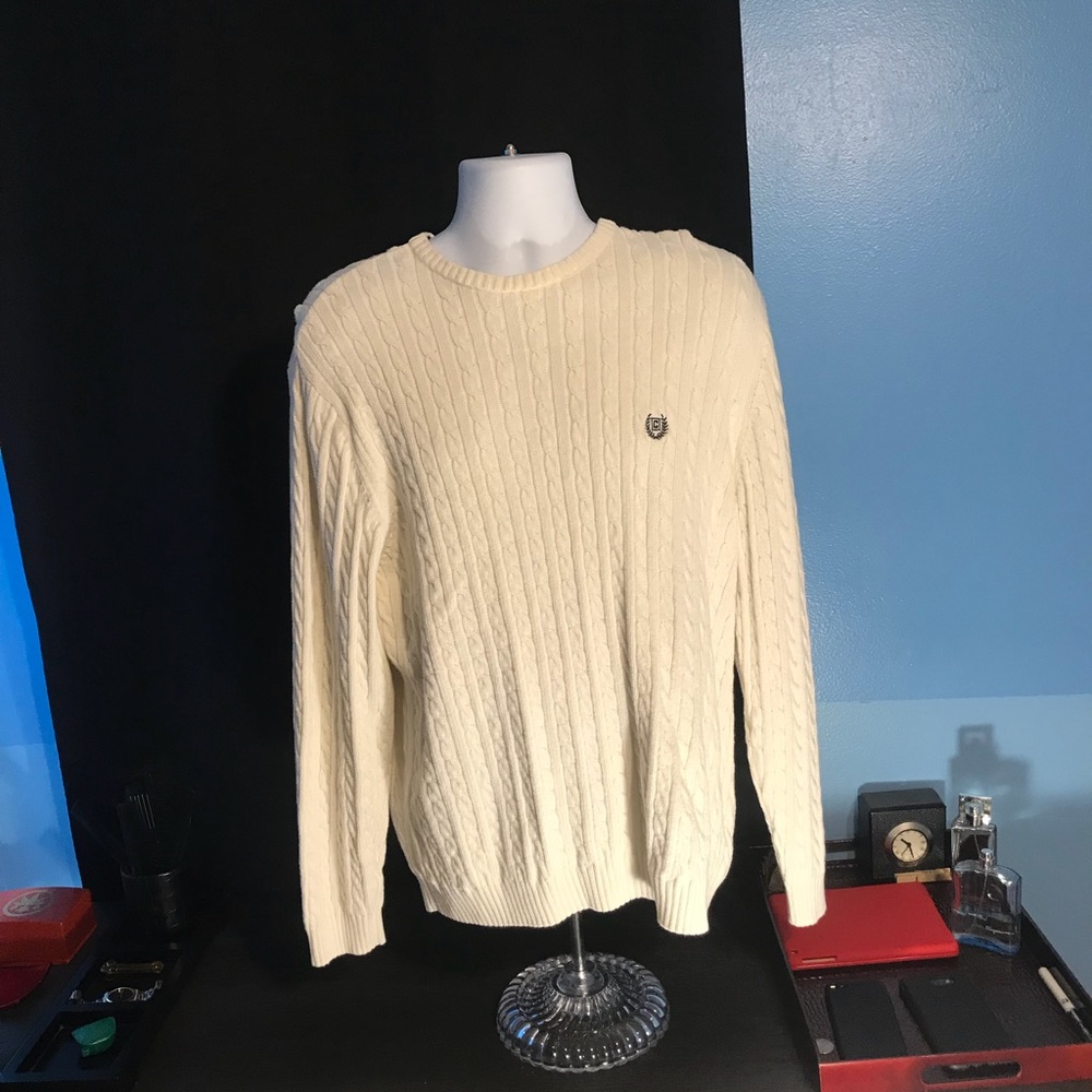 Men’s chaps knitted sweater beige